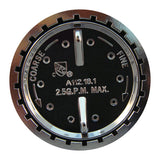 Ace Chrome Plastic 6 settings Adjustable Showerhead 1.5 gpm