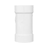 Charlotte Pipe Schedule 40 1-1/4 in. Hub X 1-1/4 in. D Hub PVC Sanitary Tee 1 pk
