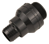 Water Source SPC150-RM Sump Check Valve, 1-1/4 x 1-1/2 in, Rubber Body