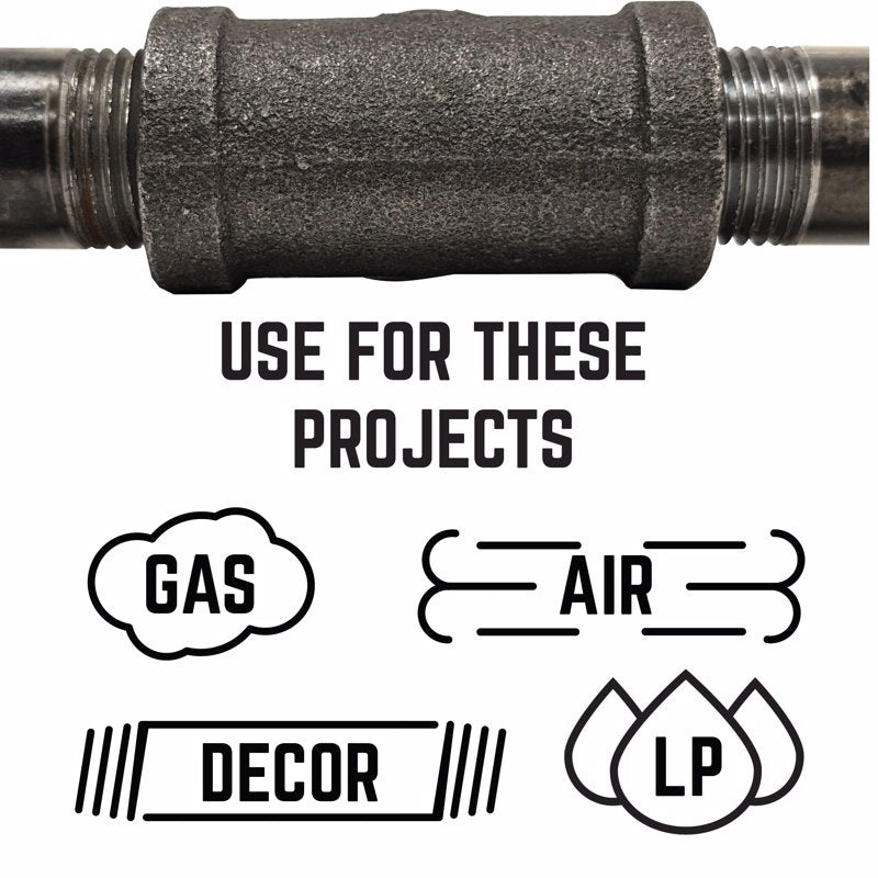STZ Industries 3/4 in. FIP each X 3/4 in. D FIP Black Malleable Iron 45 Degree Elbow