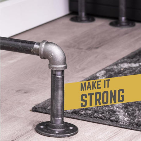 STZ Industries 1 in. FIP each X 1 in. D FIP Black Malleable Iron 90 Degree Elbow, Pack of 5