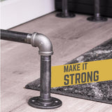 STZ Industries 1 in. FIP each X 1 in. D FIP Black Malleable Iron 90 Degree Elbow, Pack of 5