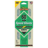 Gator 7470 Hook and Loop Sandpaper, 9 in L, 3-2/3 in W, 60 Grit, Aluminum Oxide Abrasive, Latex/Paper Backing