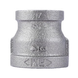 STZ Industries 3/4 in. FIP each X 1/2 in. D FIP Black Malleable Iron Coupling, Pack of 5