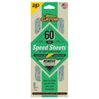 Gator 7470 Hook and Loop Sandpaper, 9 in L, 3-2/3 in W, 60 Grit, Aluminum Oxide Abrasive, Latex Paper Backing