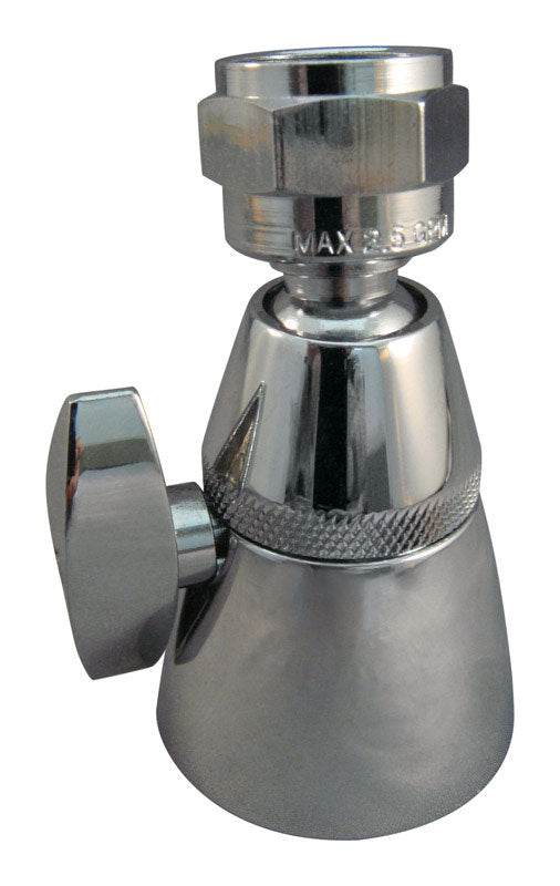 Ace Chrome Chrome 6 settings Showerhead 2.5 gpm