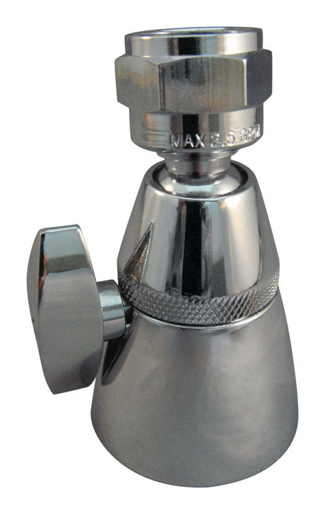 Ace Chrome Chrome 6 settings Showerhead 2.5 gpm