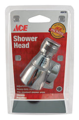 Ace Chrome Chrome 6 settings Showerhead 2.5 gpm