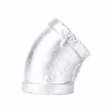 STZ Industries 3/8 in. FIP each X 3/8 in. D FIP Galvanized Malleable Iron 45 Degree Elbow