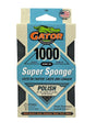 Gator 7465 Sanding Sponge, 5 in L, 3 in W, 1000 Grit, Mirror Fine, Silicone Carbide Abrasive