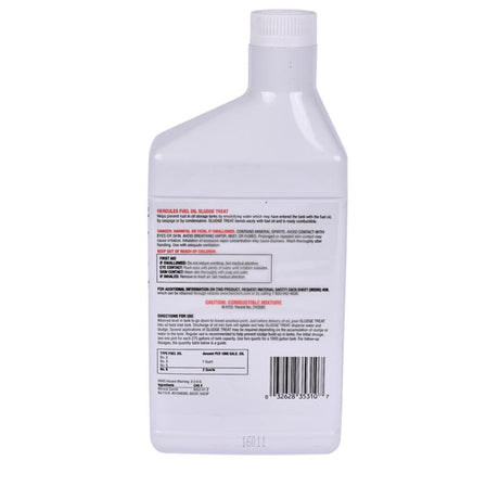 Hercules Sludge Treat Liquid Oil Fuel 32 oz