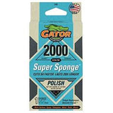 Gator 7467 Sanding Sponge, 5 in L, 3 in W, 2000 Grit, Ultra Fine, Silicon Carbide Abrasive