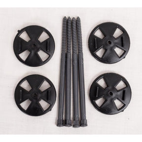 Hessaire Black Plastic Media Keeper Set