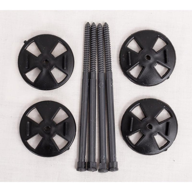 Hessaire Black Plastic Media Keeper Set