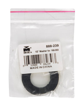 B&K Mueller 1/2 in. D Rubber Dielectric Union Washer 5, Pack of 5