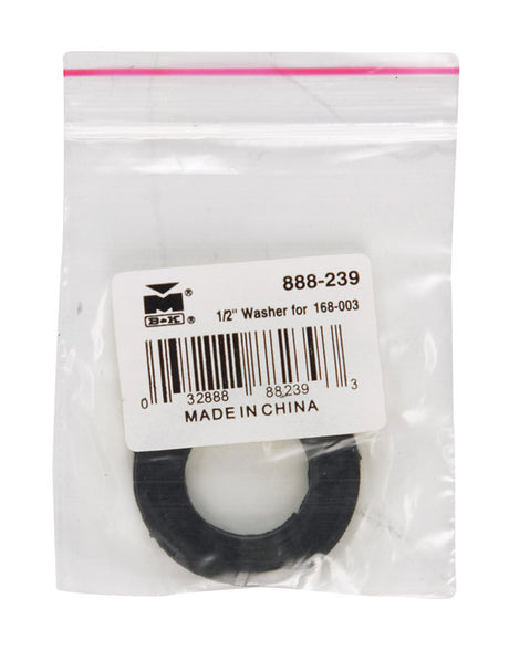 B&K Mueller 1/2 in. D Rubber Dielectric Union Washer 5, Pack of 5
