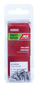 Ace Faucet Screw Assortment Universal Brass