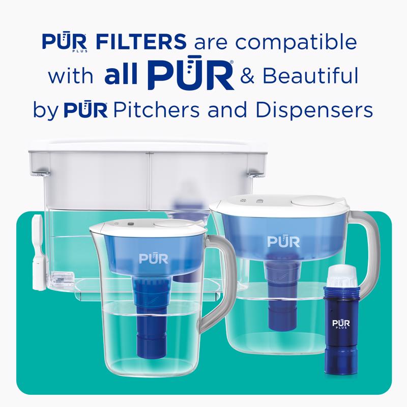 PUR Water Pitcher Replacement Filters For PUR