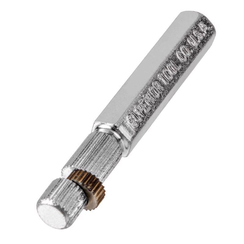 Superior Tool 3/8 in. Internal Pipe Wrench Silver 1 pc