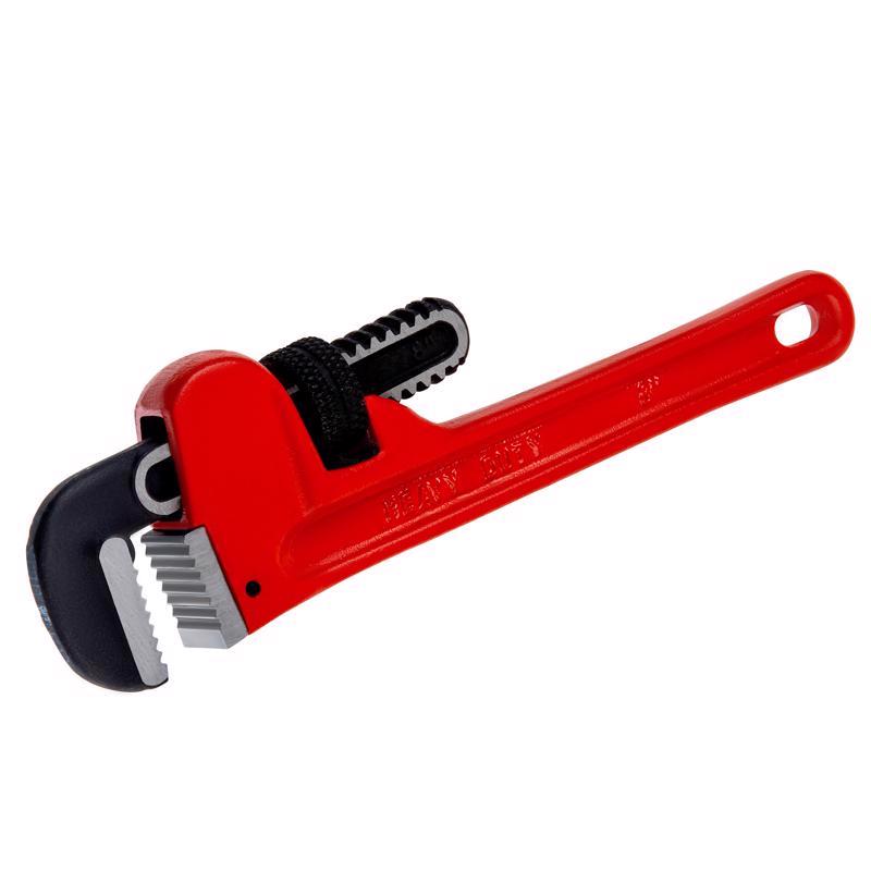 Superior Tool Pro-Line 1 in. Heavy Duty Pipe Wrench Red 1 pc