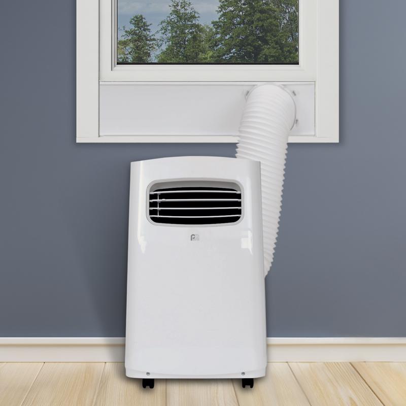 Perfect Aire AC Replacement Window Exhaust Kit 7.5 in. W X 10 in. H White