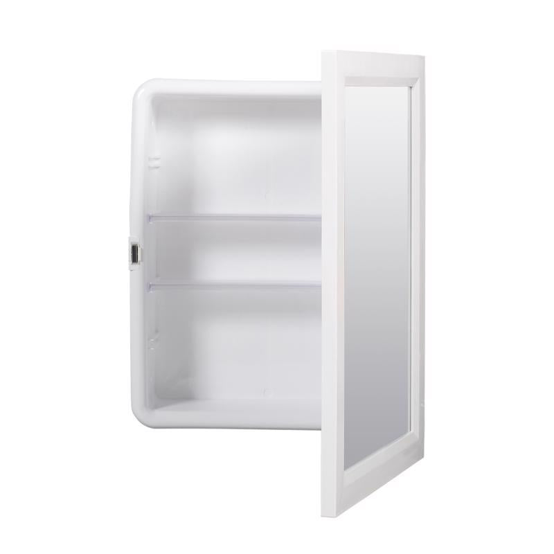 Zenna Home 22.38 in. H X 16.38 in. W X 5 in. D Rectangle Medicine Cabinet