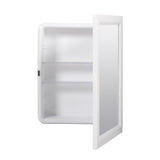 Zenna Home 22.38 in. H X 16.38 in. W X 5 in. D Rectangle Medicine Cabinet
