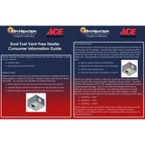 Mr. Heater Comfort Collection 700 sq ft 30000 BTU Natural Gas/Propane Wall Heater