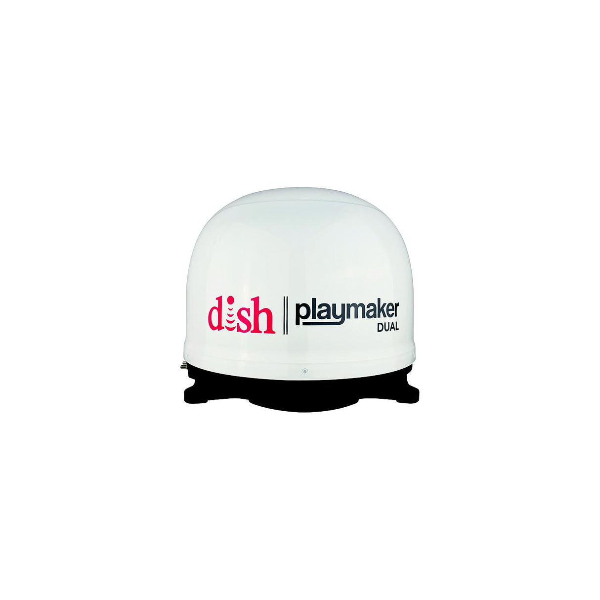 Winegard PL8000 White Dish Playmaker Dual Portable Satellite RV TV Antenna w/o Receiver