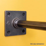 STZ Industries Pipe Decor Iron Flange 1/2 in.