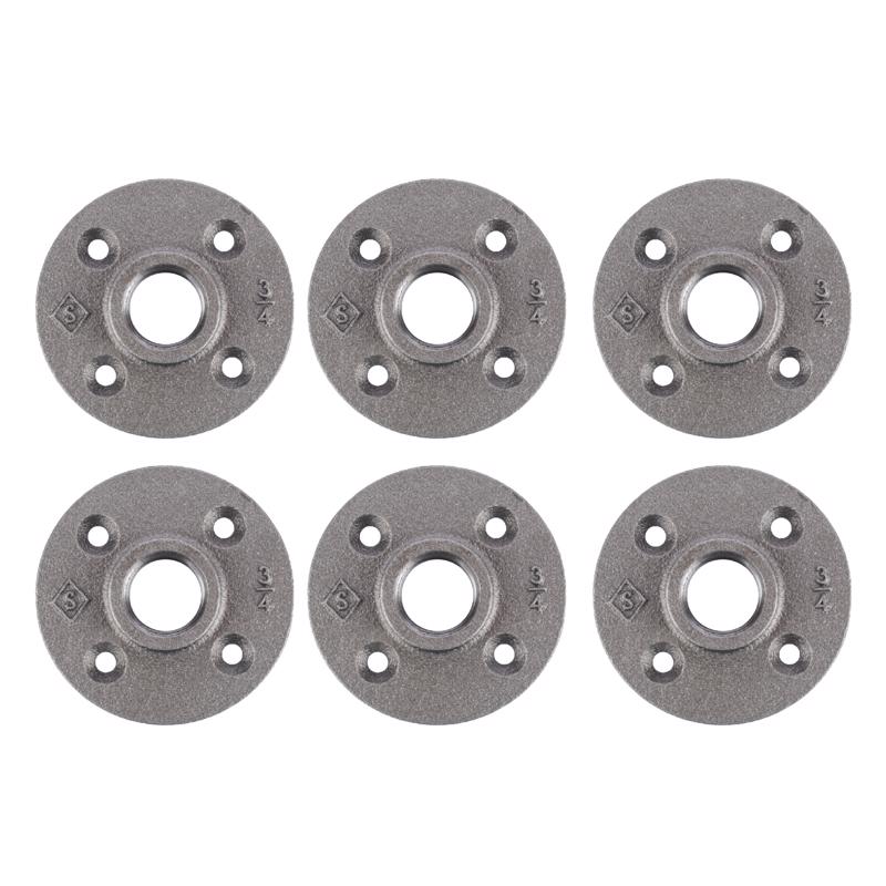 STZ Industries Pipe Decor Malleable Iron Flange 3/4 in.