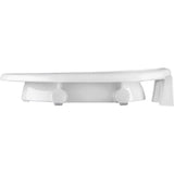 Bemis Independence Asurance Elongated White Plastic Toilet Seat, Pack of 2