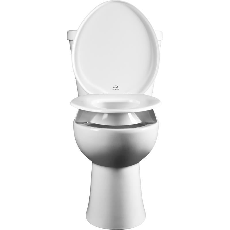 Bemis Independence Assurance Round White Plastic Toilet Seat, Pack of 2