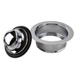 Ace Garbage Disposal Sink Flange Chrome Plated Stainless Steel 3-1/2 in.