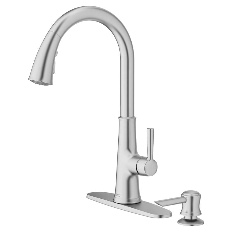 American Standard Maven One Handle Stainless Steel Pull-Down Kitchen Faucet