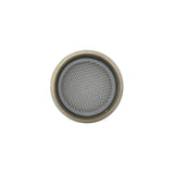 Danco Dual Thread 15/16 in.-27M x 55/64 in.-27F Antique Brass Faucet Aerator