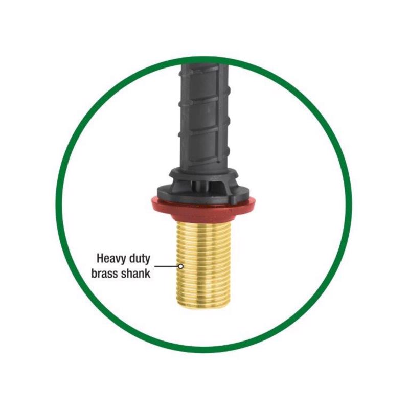 Fluidmaster Fill Valve Black Polish Brass Brass/Plastic For Universal