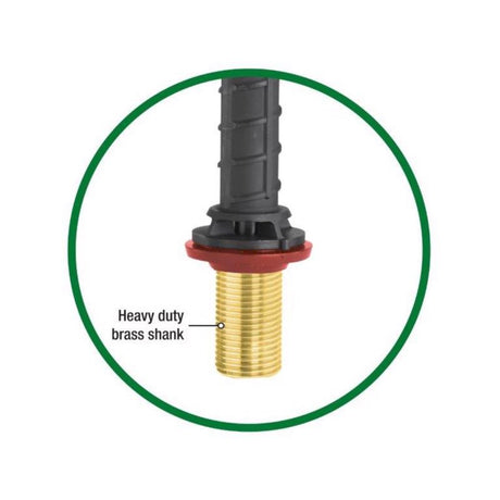 Fluidmaster Fill Valve Black Polish Brass Brass/Plastic For Universal
