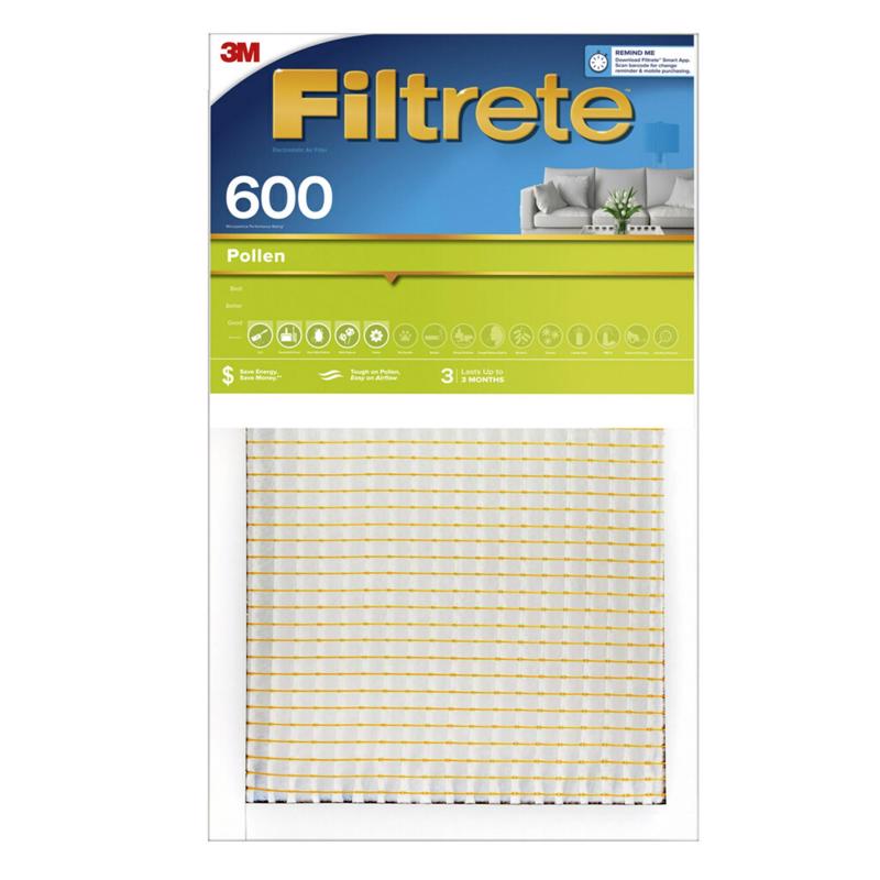 3M Filtrete 18 in. W X 24 in. H X 1 in. 7 MERV Pleated Air Filter 1 pk, Pack of 4