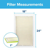 3M Filtrete 18 in. W X 24 in. H X 1 in. 7 MERV Pleated Air Filter 1 pk, Pack of 4