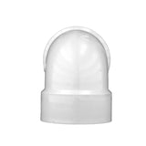 Charlotte Pipe Schedule 40 3 in. Hub X 3 in. D Hub PVC Elbow 1 pk