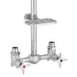 Homewerks 2-Handle Chrome Wall Mount Tub Faucet