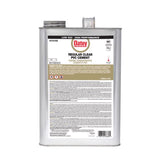 Oatey Clear Cement For PVC 1 gal