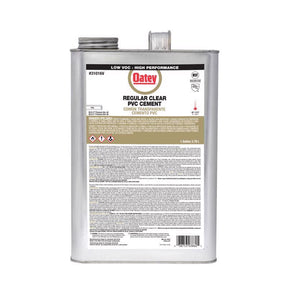 Oatey Clear Cement For PVC 1 gal