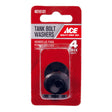 Ace 1/8 in. D Rubber Tank Bolt Washer 4 pk