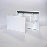 Fittes Aria Vent 10 in. H X 14 in. W Satin White ABS Plastic Wall/Ceiling Air Vent Return
