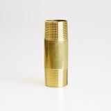 ATC 1 in. MPT X 1 in. D MPT Yellow Brass Nipple 3-1/2 in. L