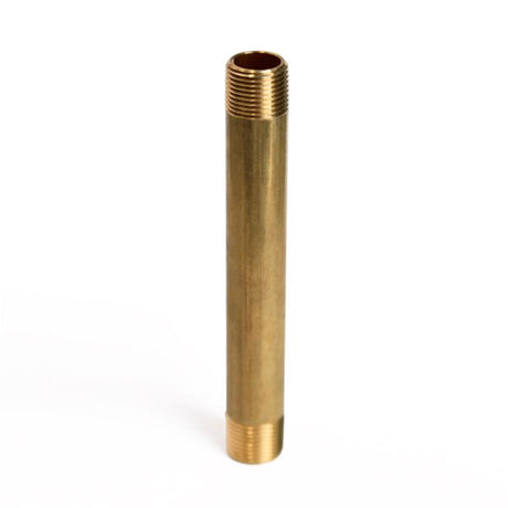 ATC 3/8 in. MPT X 3/8 in. D MPT Yellow Brass Nipple 5 in. L, Pack of 5