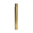 ATC 1/4 in. MPT X 1/4 in. D MPT Yellow Brass Nipple 4-1/2 in. L, Pack of 5