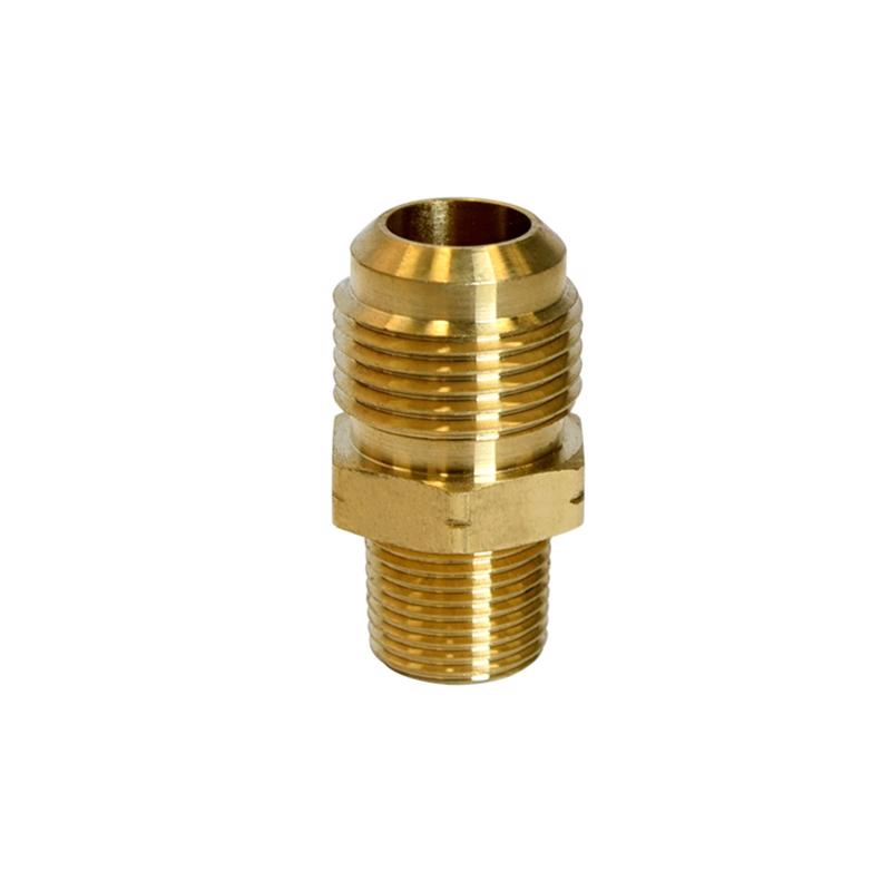 ATC 5/8 in. Flare X 3/8 in. D MPT Brass Connector, Pack of 5